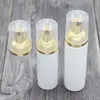 30ml 50ml Plastic Soap Dispenser Bottle Foam Pump Bottles Gold Mousses Liquid Hand Sanitizer Foaming Container Rluxm