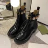 Botas nuas de salto alto com strass, fundo grosso, salto grosso, chelsea, novo tubo de fumaça, botas martin, botas curtas