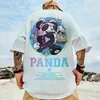 Men's T-Shirts Funny Panda Printed Men Tshirt Summer Comfortable Loose T Shirts Y2K Streetwear Oversized Tee Shirts Hip Hop Fashion T-Shirts 230615