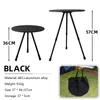 Camp Furniture Outdoor Folding Small Round Table Camping Portable Lifting Simple Tea Wild Dining Courtyard Coffee