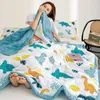 Одеяло напечатано лето тонкое одеяло одеяло детское покрывало для кондиционера