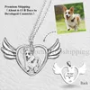 Portachiavi Giorno di Natale Personalizzato Cute Pet Engrave Pos Portachiavi Immagini fatte a mano di cani e gatti Portachiavi Gioielli di memoria 230614