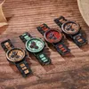 Orologi da polso Luxury Wood Acciaio inossidabile Orologio da uomo Eleganti orologi in legno Cronografo Orologi al quarzo Relogio Masculino Gift Man WW007