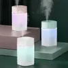 Humidifiers 400ml Mini Air Humidifier with Night Light Essential Diffuser USB Mist Car Freshener for Bedroom Office