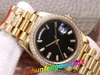 QC Kontrollera Mens Watch 41mm Datejust Diamond Dial Gold Wimbledon 228238 Luxury Wristwatch Sapphire Mekanisk automatisk rörelse Mäns klockor Armband Box/Papers