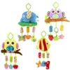 Rasseln Mobiles geborenes Baby Plüsch Handglocken Kinderwagen Spielzeug Mobile Cartoon Tier Säugling Krippe Hängen Rassel Lernspielzeug Geschenke 230615