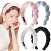 Hoofdband voor vrouwen Sponge Spa Hoofdbanden Spons Badstof Handdoek Doek Stoffen hoofdband voor het wassen Gezicht Make-up verwijderen Yoga Douche Huidverzorging, hoofdbandjes Haartoebehoren