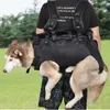 犬のカーシートカバー大型屋外バックパック障害高齢のペットウォーカーパック通気性輸送調整可能なポータブルトラベルバッグ