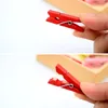 Mini Spring Clips Clothespins Vacker design 35mm Färgglada trähantverk för att hänga kläder Papper Fotomeddelandekort DVXAQ