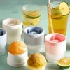 Ny borttagbar rund bollisbitform Diy Creative Ice Cream Juice Make Ice Cube Mold For Home Bar Tool Kitchen Gadget Accessories