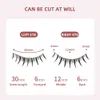 Makeup Tools 5 Pairs Little Devil Eyelashes Natural Lashes Fairy False Lolita Long Crossed Fake Eyelash Big Eyes 230614