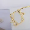 Kadınlar için cazibe bileziği lüks tasarımcı anagram bileklik moda mücevher 18k altın aşk lo bilezikler bayanlar düğün hediyesi elmas bracciale