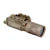 Taktyczne X300V Broń światło wysoko wyjściowe LED Białe światło łowić pistolet Pistolet Pistolet Light Fit Fit 20 mm Picatinny Rail