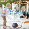 Pistool Speelgoed Sprinkler Water Yard Space Er Blaster Spinning Vliegende Splash Amusement Outdoor Kinderen Dag Geschenken 230615