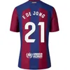 4xl 23 24 Lewandowski xローリングストーンズサッカージャージガビAnsu Fati Raphinha Pedri Ferran Barcelonas Raphinha 2023 2024 Camisetas de Men Kids Kitフットボールシャツ