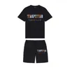 Heren Trainingspakken RAPSTAR Herenkleding Zomer Trainingspak Sets Harajuku Sneldrogend Tops Tee Grappig Hip Hop Hardlopen Fitness T ShirtShorts Set 230619