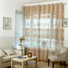 Curtain Solid Tulle Curtains For Kitchen Grey/Black/Coffee Multi-color Short Small Window Fast Send