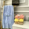 2023 Fashion beach Towels Set Coral Velvet bath towel Two Piece Set Soft Water Absorbent Non Hair Falling women men Household Bathing