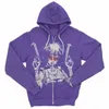 Bluzy damskie bluzy Y2K anime długi rękaw Czarny Hip Hop Zwyciężone kaptuary Kobiety Zip Hoodie Grunge Got Punk Autumn Winter Streetwear Top Sport Płaszcz 230615