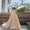 Vestidos casuais elegantes doces de fada vestido longo feminino sexy sem mangas sólido praia sem costas festa plissado 2023 verão moda