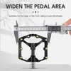 Cykelpedaler West Cykling 3-lager Bicycle Pedals Ultralight BMX MTB Road Cykel Flat Pedal Aluminium Anti-Slip Waterproof Cycling Accessories 230614