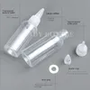 Perfume Bottle 30 50 100 500ml Tip Transparent Plastic Emulsion Extrusion Bottling Spot PET Empty Bottles 230614