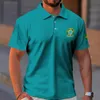 Mens Polos Spain Polo Shirt Summer Short Sleeve MenS T Fashion Business Breathable Tops Oversized TShirts Germany Man Clothes 230614