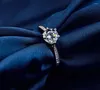 Кластерные кольца корейская версия простая рука циркона персонализированное бриллиантовое кольцо восемь сердец и модное предложение девушек Стрелки Рин