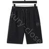 Hoge kwaliteit designer nieuwe herenshorts zomermode high-appearance katoen casual strand damesshorts geborduurd letterpictogram licht luxe losse delicate shorts