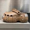 Designer Hommes Femmes Semelle Épaisse Glisser Pantoufles Birkenstock Top Mousse Coureurs Pantoufle Caoutchouc Fond Plat Sandales À Talons Hauts 35-44