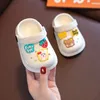 Sandallar Çocuklar İçin Flip Flops Toddler Terlik Çocuklar Yaz Plaj Ayakkabı Kızlar Karikatür Evi Boy Bebek Slaytları Bebek 18y 230615