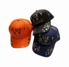 23SS 2023 CAPS BALL GRAFFITI HAT Casual Litting Galeria Zakrzywiony Wydział Brim Mash Mash Mash Baseball Cap Męskie litery Drukujące Czapki