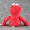 Bambole di peluche 36 cm Sesame Street Elmo Giocattoli di peluche Bambola di pezza morbida Giocattoli di peluche animali rossi Regali per bambini 230614