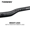 Cykelstyrningskomponenter TOSEEK ZF-One MTB Kolstyret Bicycle Styr 31.8*580-720/740/760mm Matt Svarta styr för mountainbike Tillbehör 230614