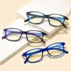 Солнцезащитные очки против синего света для чтения, мужские, винтажные квадратные рамки TR90, гиперопия очки женщин сверхлегкие рецептурные очки 0 - 4,0