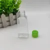 60ml Empty hand sanitizer PET Plastic Bottle with flip cap trapezoid shape bottle for makeup fluid disinfectant liquid Mwvqx