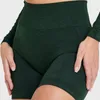 Tenue de yoga sans effort sans couture Shorts de yoga femmes Scrunch Butt Workout Bike Shorts Booty taille haute Fitness court Spandex Gym Leggings 230614