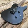 Siettoni di bloccaggio di chitarra nera set-in Neck Black Black Black Abalone Inlays Single-Humbucker Pickups Shipping GRATUITO