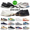 Sacais Vaporwaffle Waffle Shoes Fragment Undercover Black White Nylon Royal Fuchsia Villain Red Tour Yellow Pale Ivory Ldwaffle 2.0 Women Treners Sports Sneakers