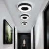 Plafonniers Nordic Light Gold Allée Luminaire Couloir Porche Led Balcon Moderne Salon Chambre Lamparas De Techo Lampe