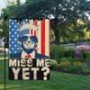 1 peça 2024 Trump Take America Back Garden Bandeira vertical dupla face patriótica bandeira dos EUA, decoração ao ar livre do pátio da eleição do presidente americano 12,5 x 18 polegadas