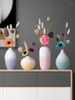 Vases Porcelaine Vase Salon Arrangement De Fleurs Simple Luxueux Sec Meuble TV Décoration De Table