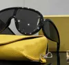 23 Year New Luo Jia Luo Yi Wei One Piece Large Frame Sunglasses ins Same Style Sunglasses