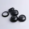 3G 5G Black Plastic Mini Travel Cosmetic burkar Refillable Makeup Cream Eyeshadow Lip Balm Nail Art Prov Storage Container Bottle Pot JJWUQ