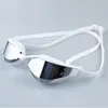 Lunettes Professionnel Adulte Lunettes De Natation Étanche Anti-Brouillard Racing Lunettes Hommes Femmes Cool Argent Plaqué Équipement De Natation En Gros 230616