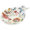 Zestawy naczyń stołowych Spoon Rest Kitchen Ceramic Holder Porcelain Porcelain Tacy