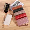 محفظة Long Women's Women's Wallet Ender Houses Coin Presal حامل بطاقة Card