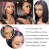 Lace Wigs Straight Bob Wig Lace Front Human Hair Wigs For Women Brazilian Glueless Bob Human Hair Wigs Dark Brown HD Lace Frontal Wig 230616