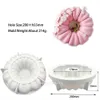 Baking Moulds 3D Round Silicone Cake Mold for Mousse Dessert Pastry Pan Diamend Rose Love Shape Sweets Bakeware Tools Tray 230616