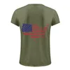 T-shirts voor heren Heren Overhemd Grafisch 3D O-hals Gestreept Ster Amerikaanse vlag Opdruk Kleding Informeel Dagelijks Top Street chic Korte mouw